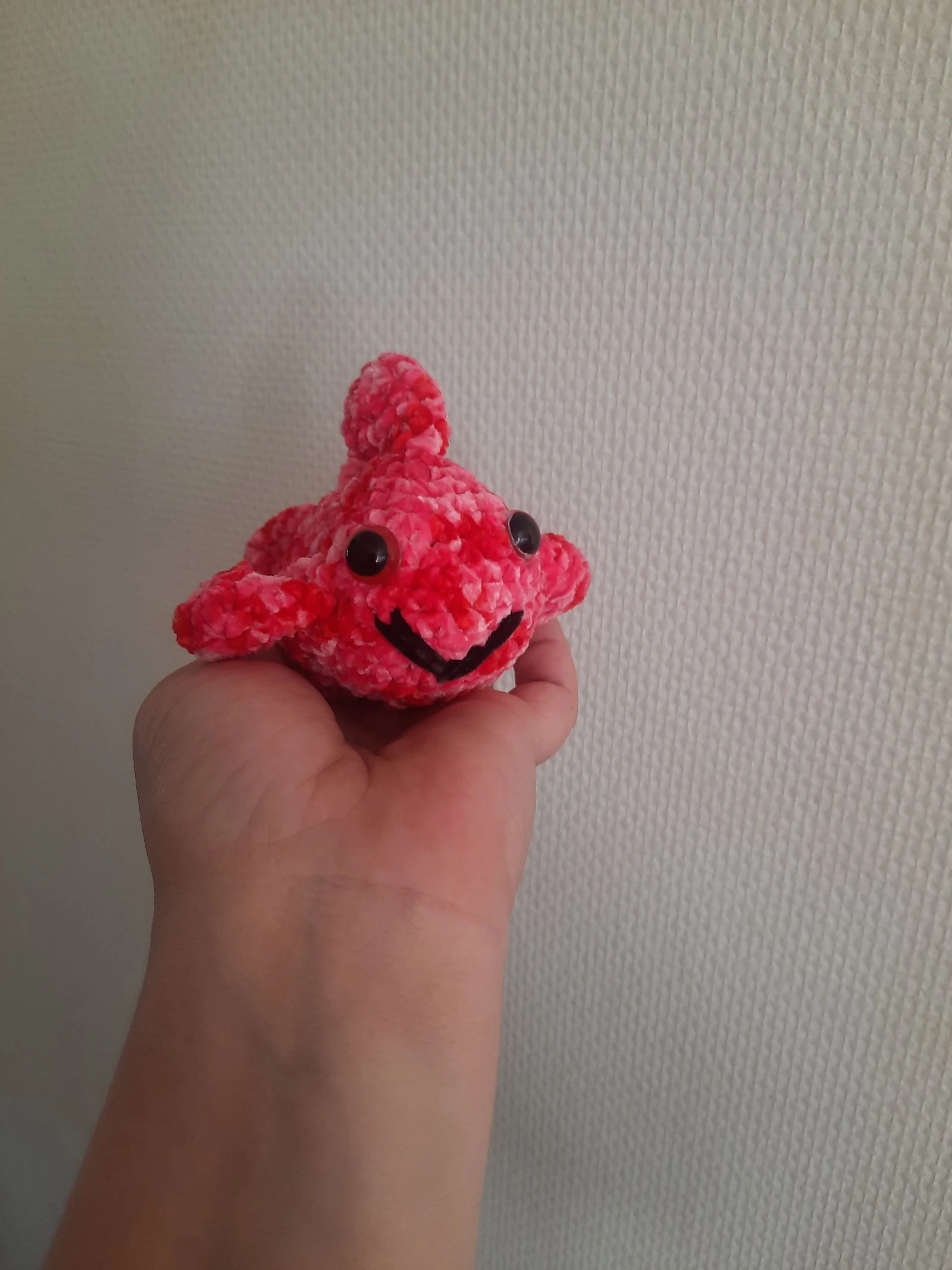 Poisson Bulle – Amigurumi fait main en crochet – Pièce unique